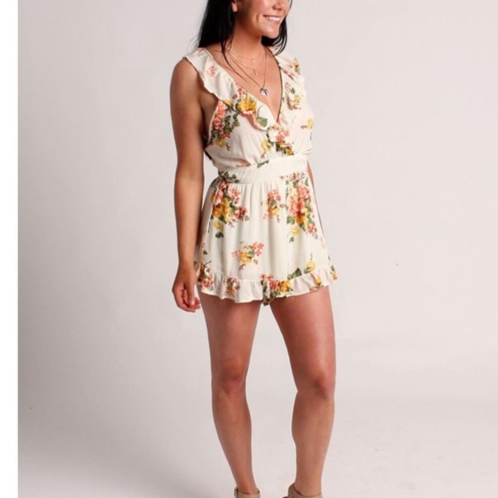 Mod Floral romper